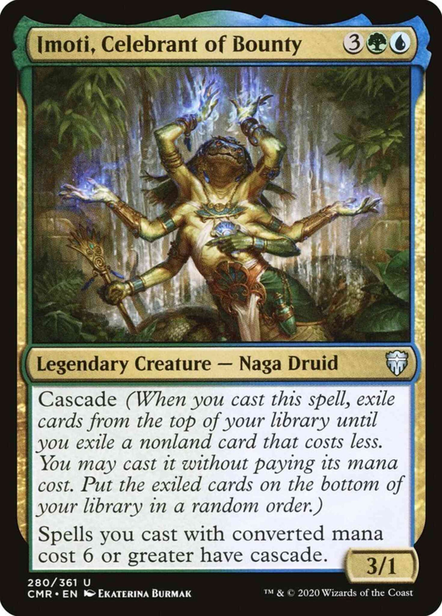 Imoti, Celebrant of Bounty [280] [Commander Legends] [Non-Foil]