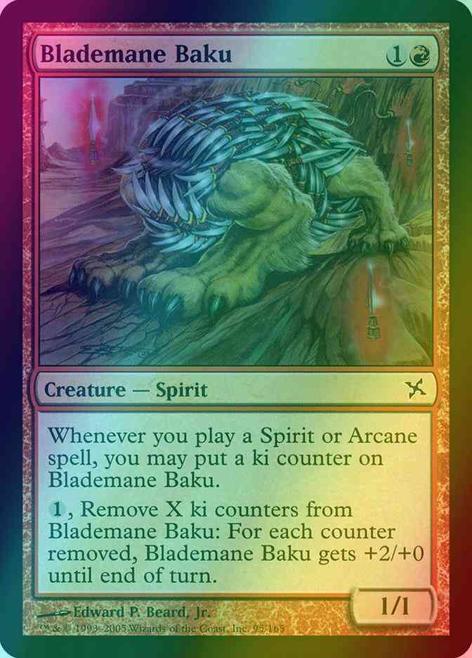 Blademane Baku [95] [Betrayers of Kamigawa] [Foil]