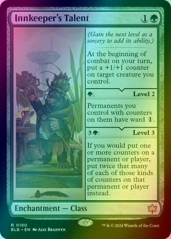Innkeeper's Talent [180] [Bloomburrow] [Foil]