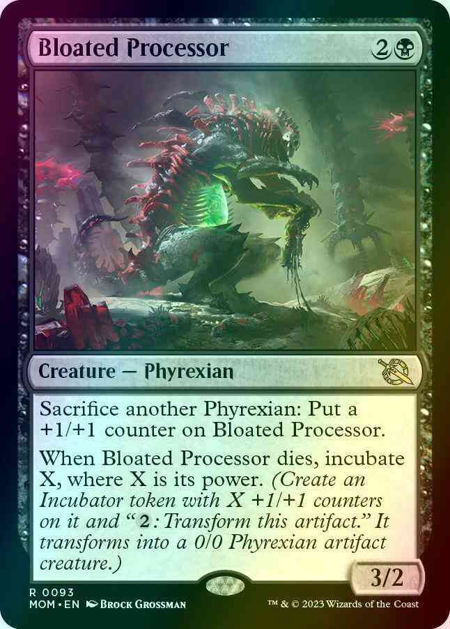 Bloated Processor [93] [March of the Machine] [Foil]