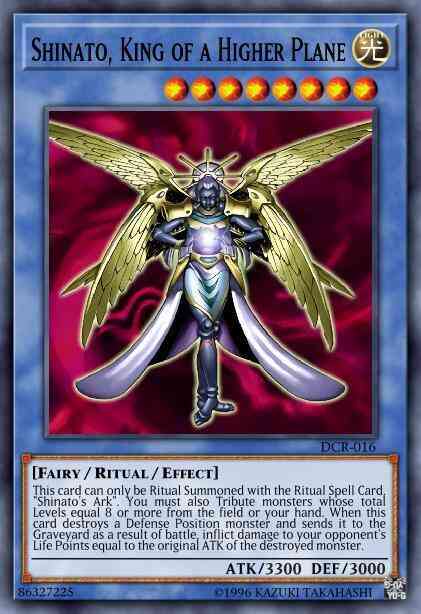 Shinato, King of a Higher Plane - DCR-016 - Ultra Rare - 1st Edition