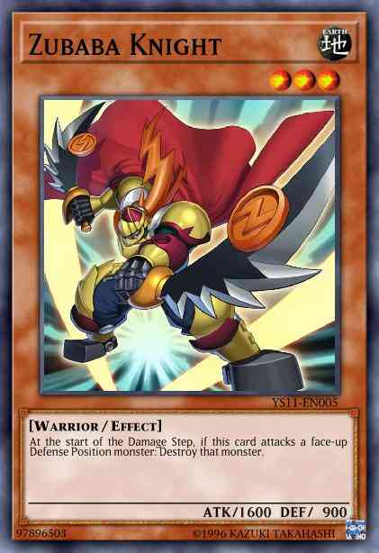 Zubaba Knight (Green) - DL15-EN008 - Rare - Unlimited