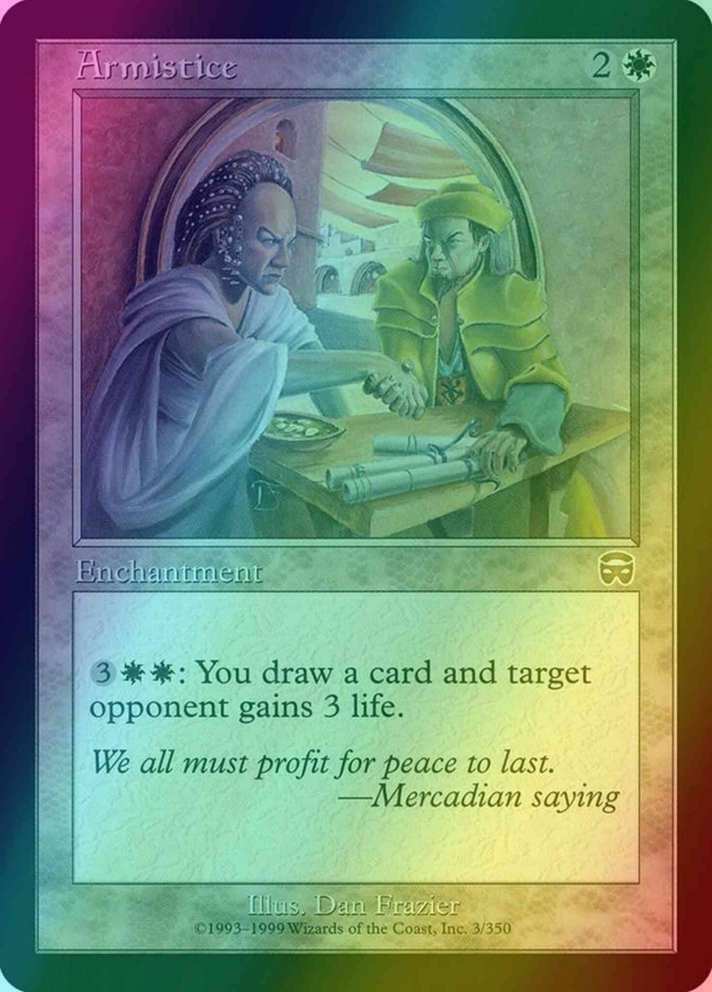 Armistice [3] [Mercadian Masques] [Foil]