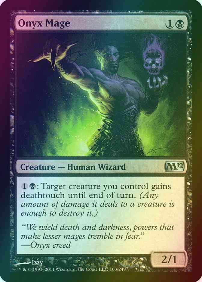 Onyx Mage [103] [Magic 2012] [Foil]