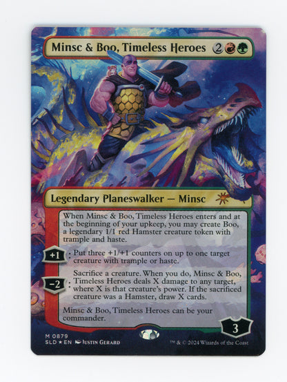 Minsc & Boo, Timeless Heroes — Borderless|Foil — ID 20364