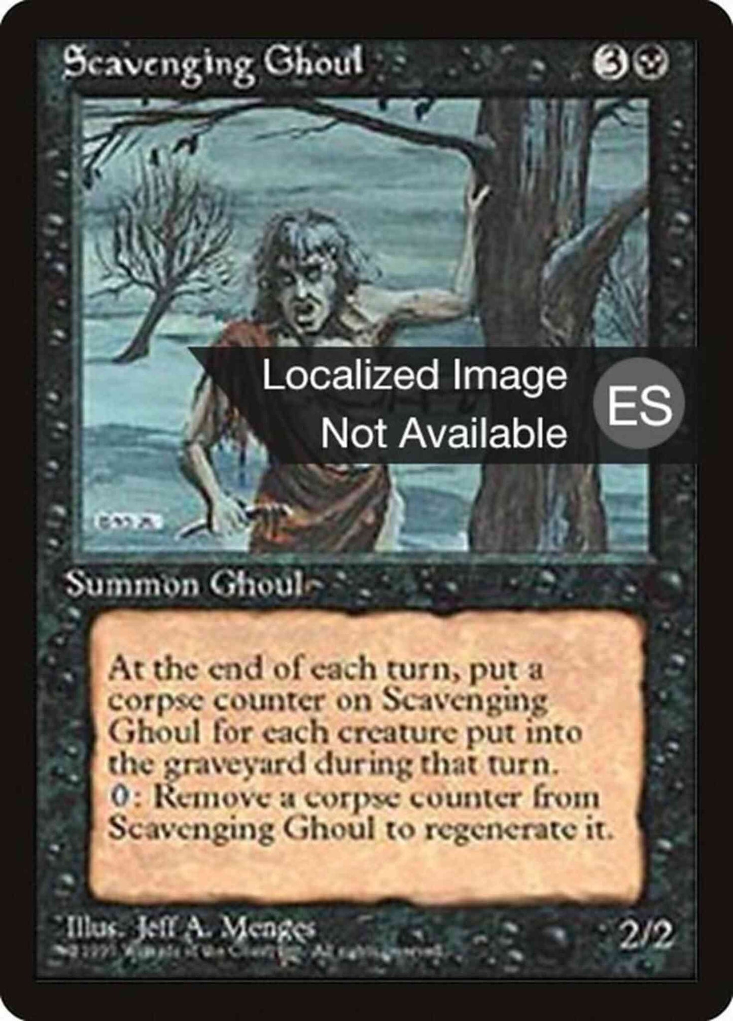 Scavenging Ghoul - Korean [159] [Fourth Edition Black Border: Korean] [Non-Foil]