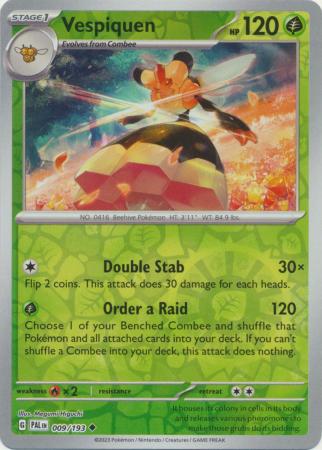Vespiquen - 009/193 - Uncommon [sv02-009] [Reverse Holo]