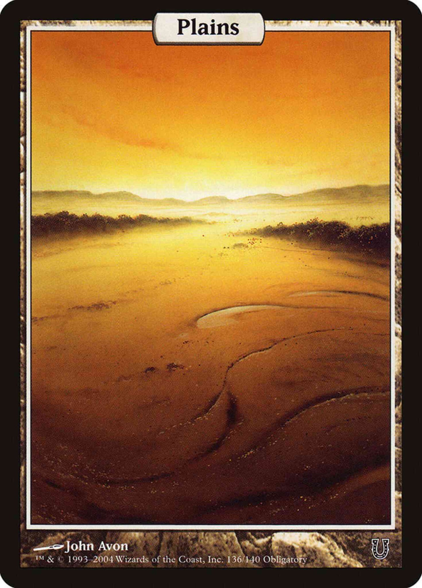 Plains [136] [Full Art] [Unhinged] [Non-Foil]