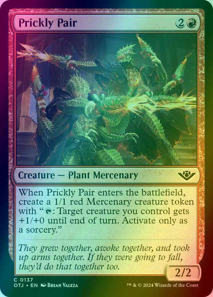 Prickly Pair [137] [Outlaws of Thunder Junction] [Foil]