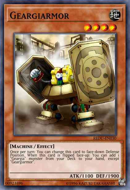 Geargiarmor - REDU-EN030 - Super Rare - 1st Edition