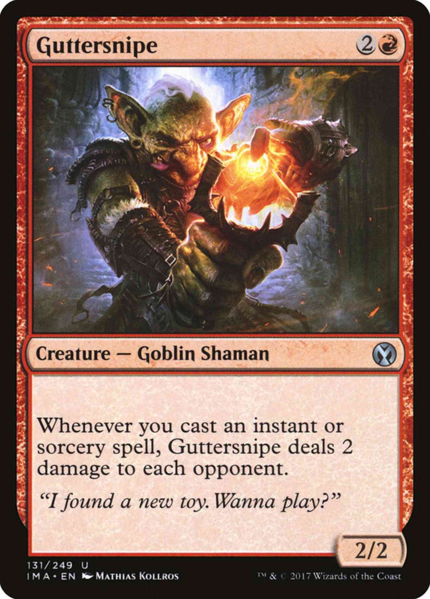 Guttersnipe [131] [Iconic Masters] [Non-Foil]
