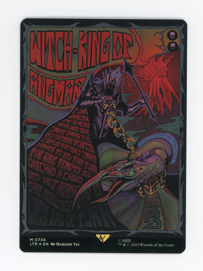 Witch-king of Angmar — Borderless|Poster|Foil — ID 19860