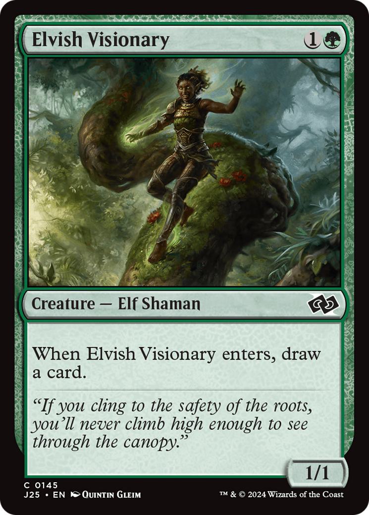 Elvish Visionary [145] [Foundations: Jumpstart] [Non-Foil]