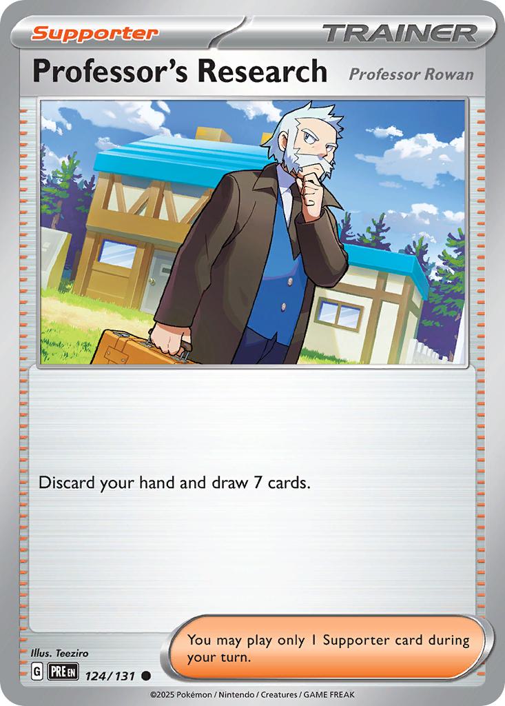 Professor's Research - Professor Rowan - 124/131 - Common [sv085-124] [Non-Holo]