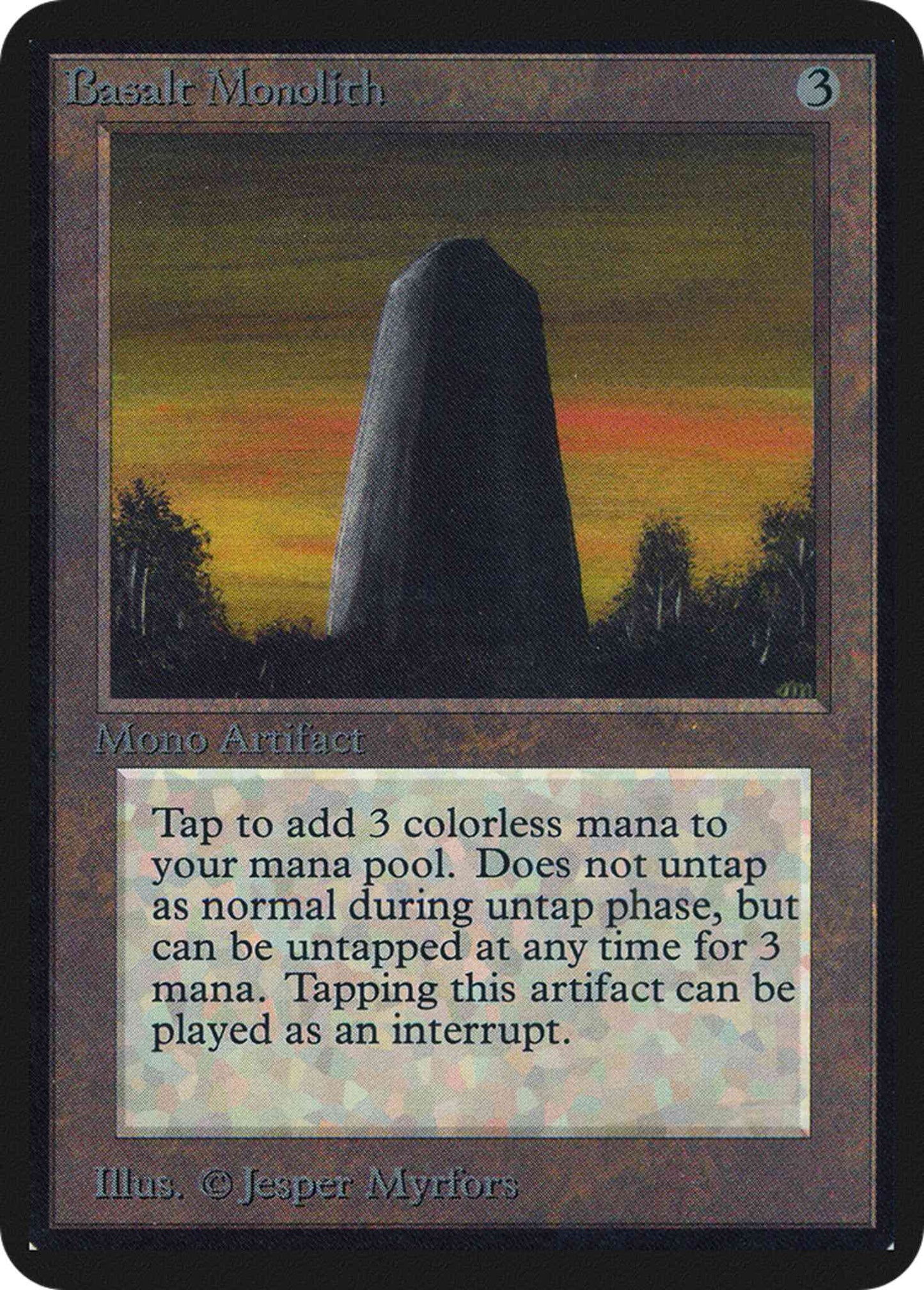Basalt Monolith [231] [Limited Edition Alpha] [Non-Foil]