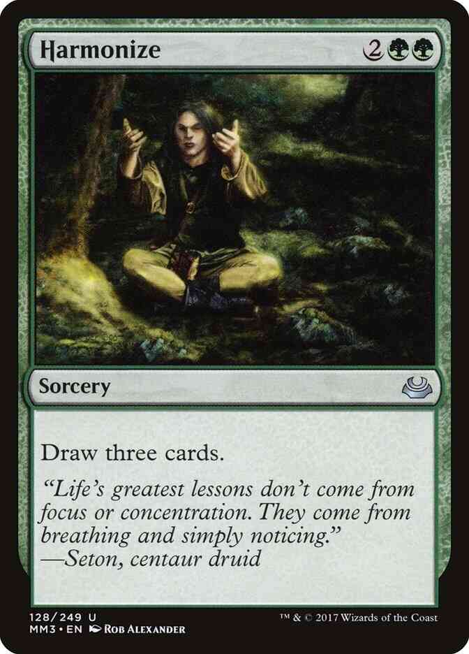 Harmonize [128] [Modern Masters 2017] [Non-Foil]