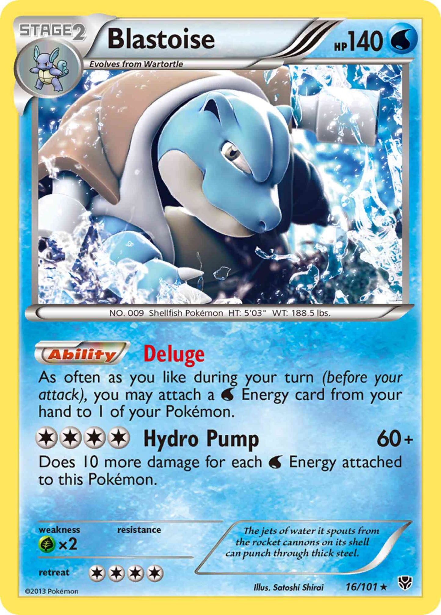 Blastoise - 16/101 - Rare Holo [bw10-16] [Holo]