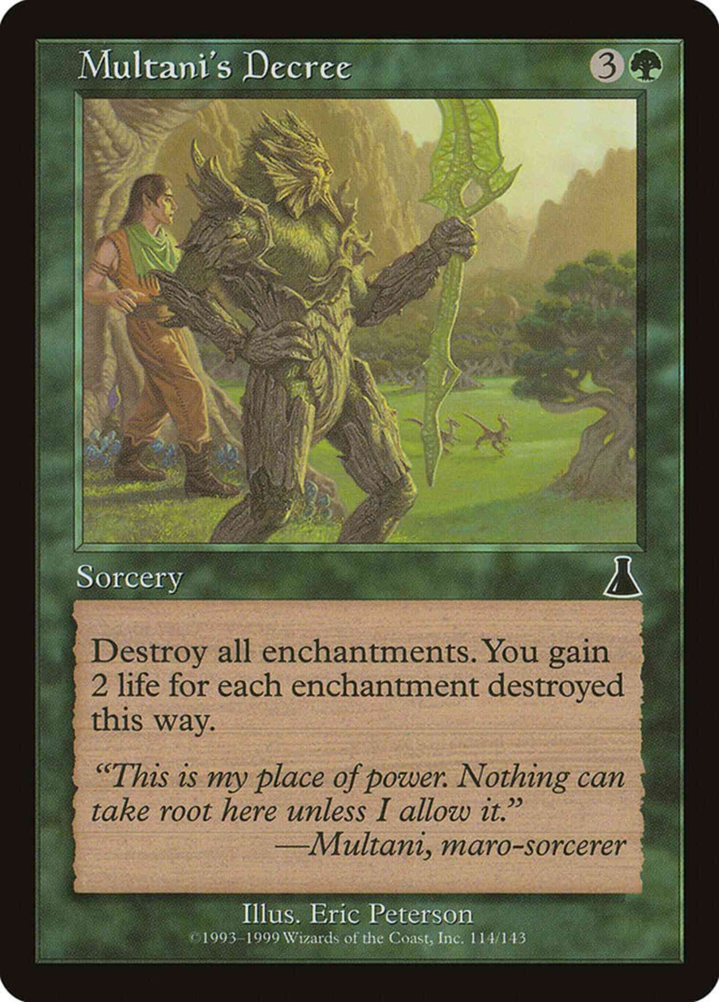 Multani's Decree [114] [Urza's Destiny] [Non-Foil]