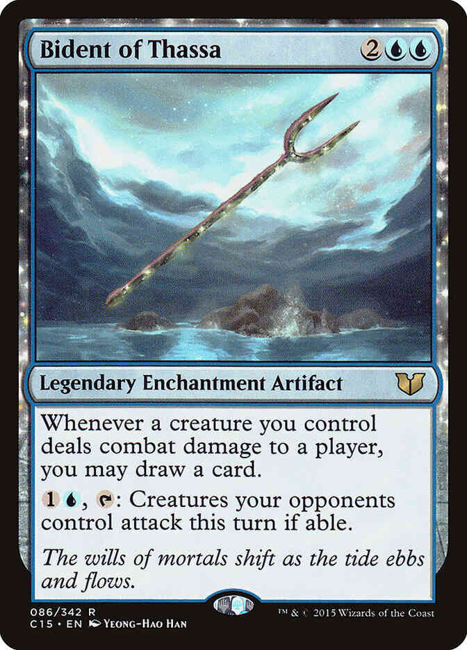 Bident of Thassa [86] [Commander 2015] [Non-Foil]