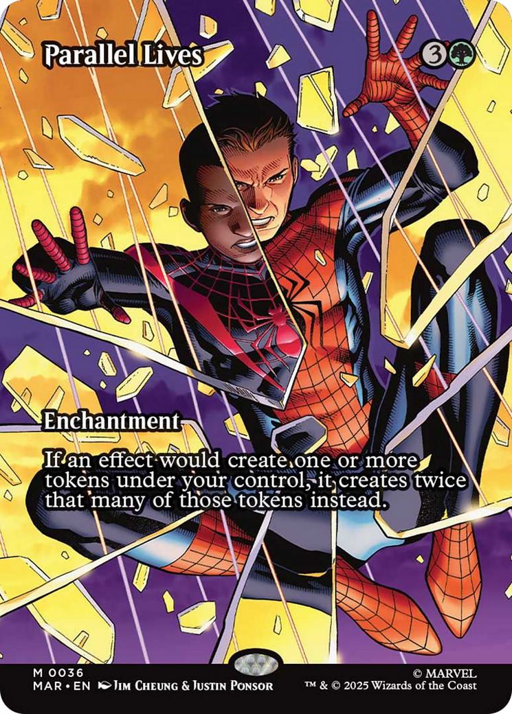 Parallel Lives [36] [Borderless] [Source Material] [Marvel Universe] [Non-Foil]