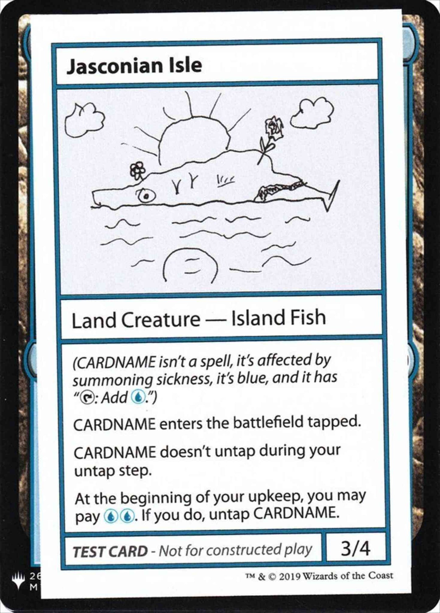 Jasconian Isle - Symbol [117] [Mystery Booster Playtest Cards 2019] [Non-Foil]