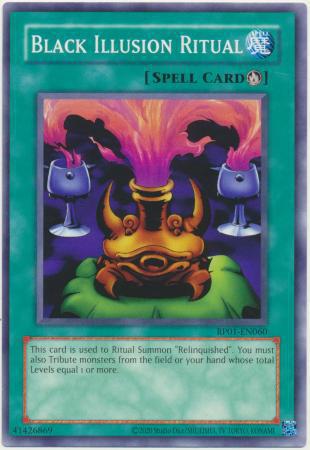 Black Illusion Ritual - 2020 Date Reprint - RP01-EN060 - Common - Unlimited