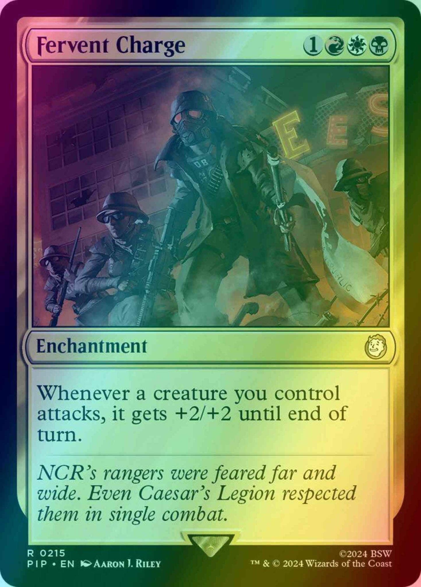Fervent Charge [215] [Fallout] [Foil]