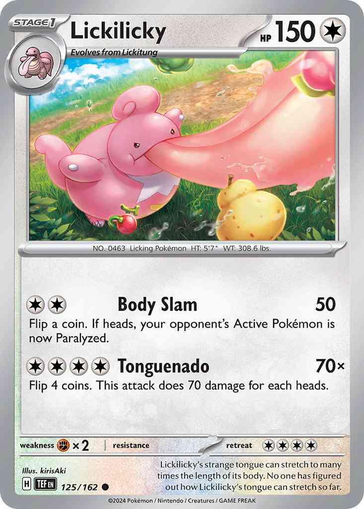 Lickilicky - 125/162 - Common [sv05-125] [Non-Holo]