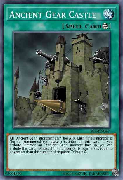 Ancient Gear Castle - SD10-EN023 - Common - 1st Edition