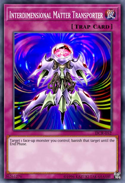 Interdimensional Matter Transporter - LCKC-EN052 - Secret Rare - 1st Edition