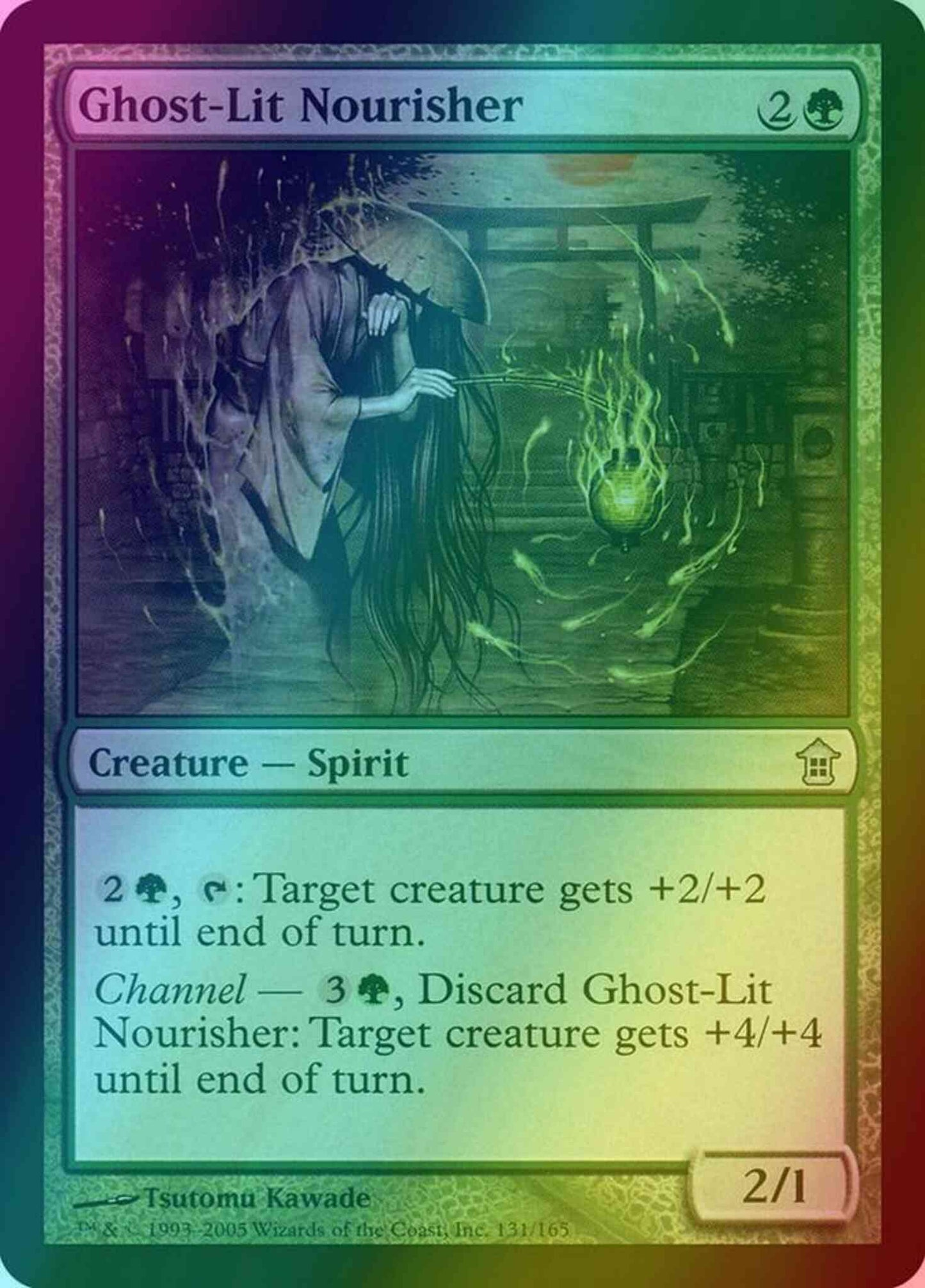 Ghost-Lit Nourisher [131] [Saviors of Kamigawa] [Foil]