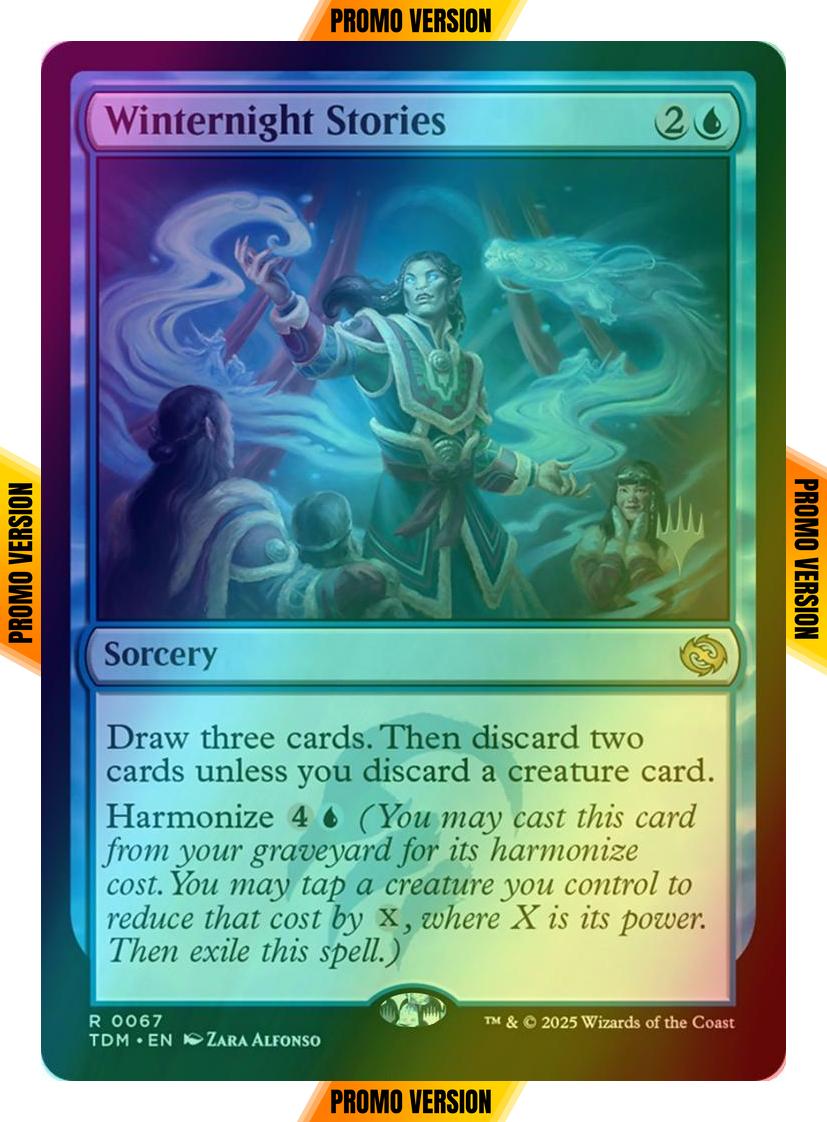 Winternight Stories [67p] [Promo Pack] [Tarkir: Dragonstorm: Promos] [Foil]