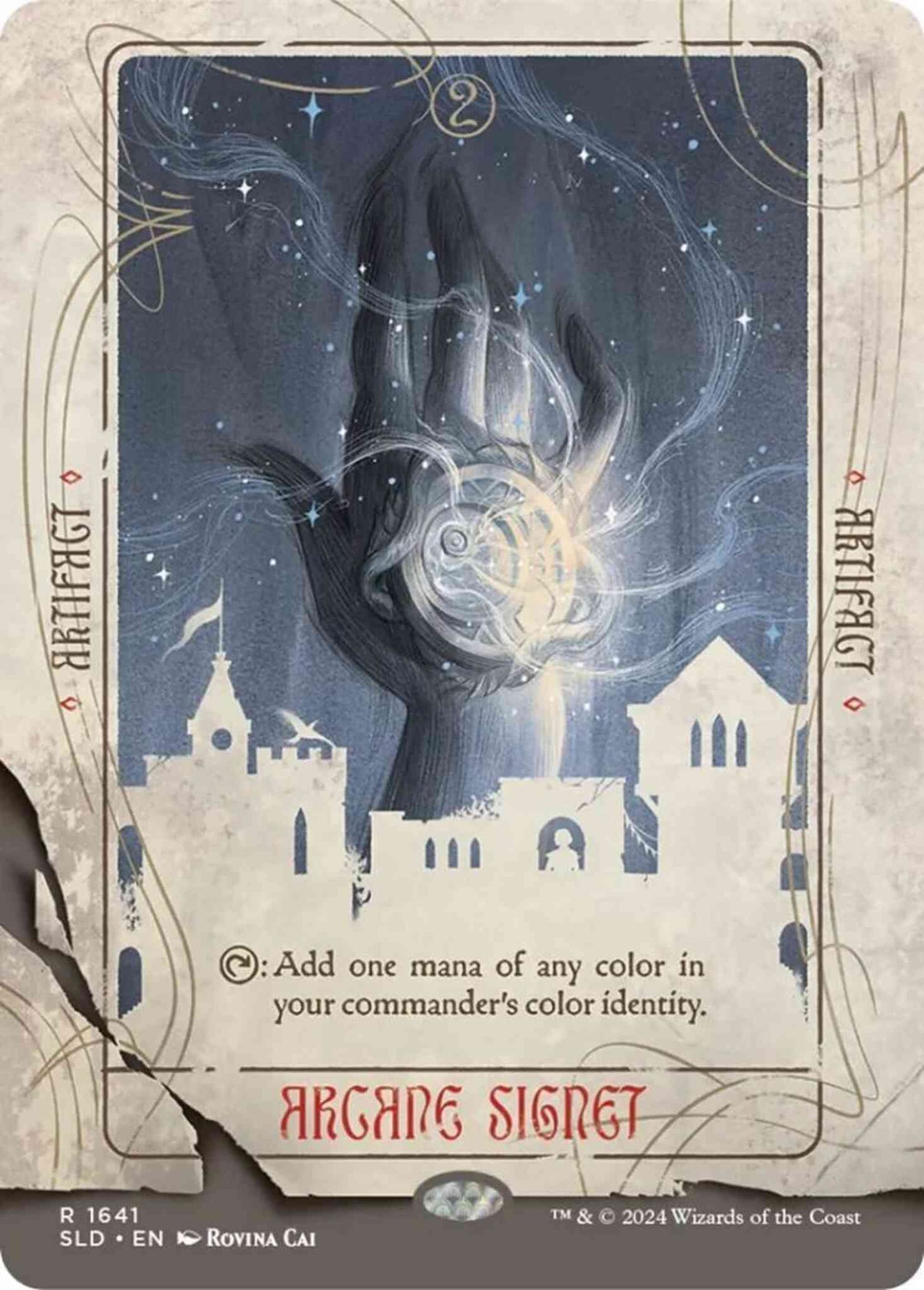 Arcane Signet [1641] [Borderless] [Rovina Cai] [Secret Lair Drop] [Non-Foil]