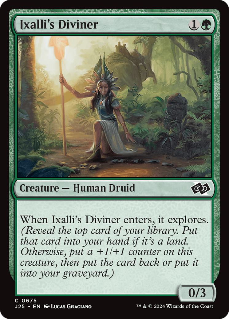 Ixalli's Diviner [675] [Foundations: Jumpstart] [Non-Foil]