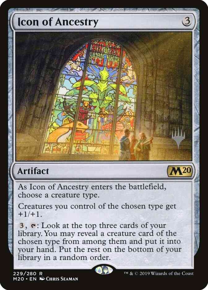 Icon of Ancestry [229p] [Promo Pack] [Core Set 2020 Promos] [Foil]