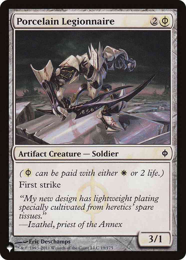 Porcelain Legionnaire [NPH-19] [The List] [Non-Foil]