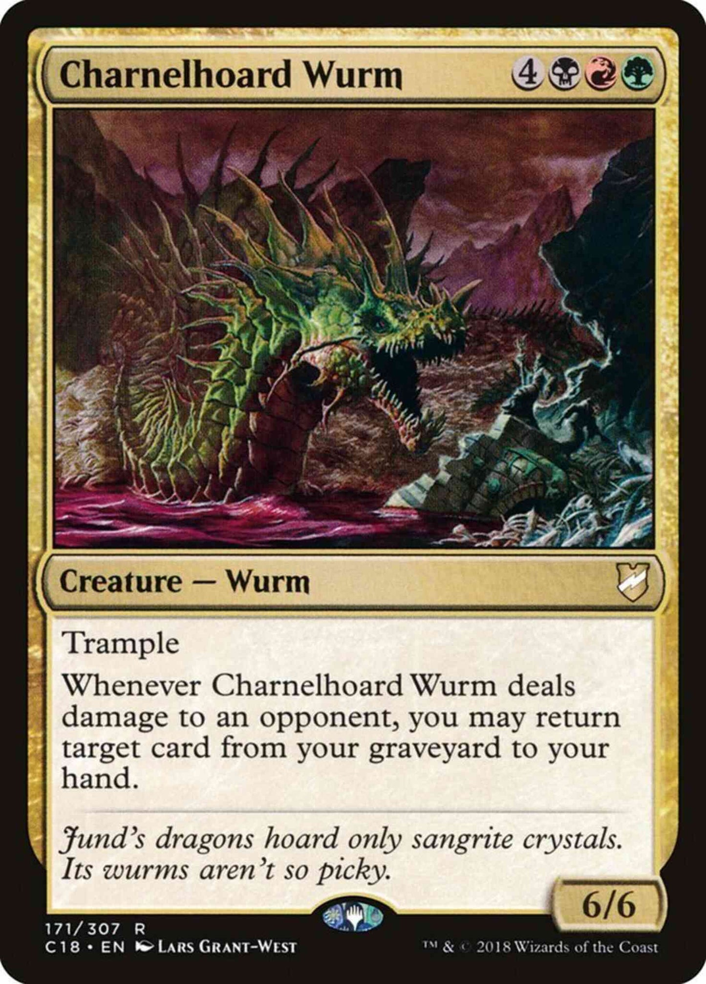 Charnelhoard Wurm [171] [Commander 2018] [Non-Foil]