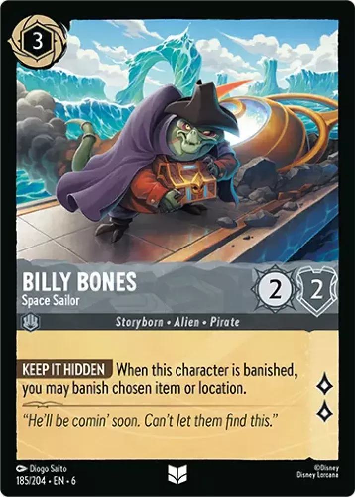 Billy Bones - Space Sailor - 185/204 [Azurite Sea] [Non-Foil]