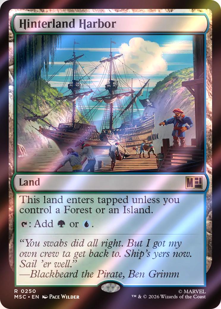 Hinterland Harbor [250] [Marvel Super Heroes: Commander] [Surge Foil]