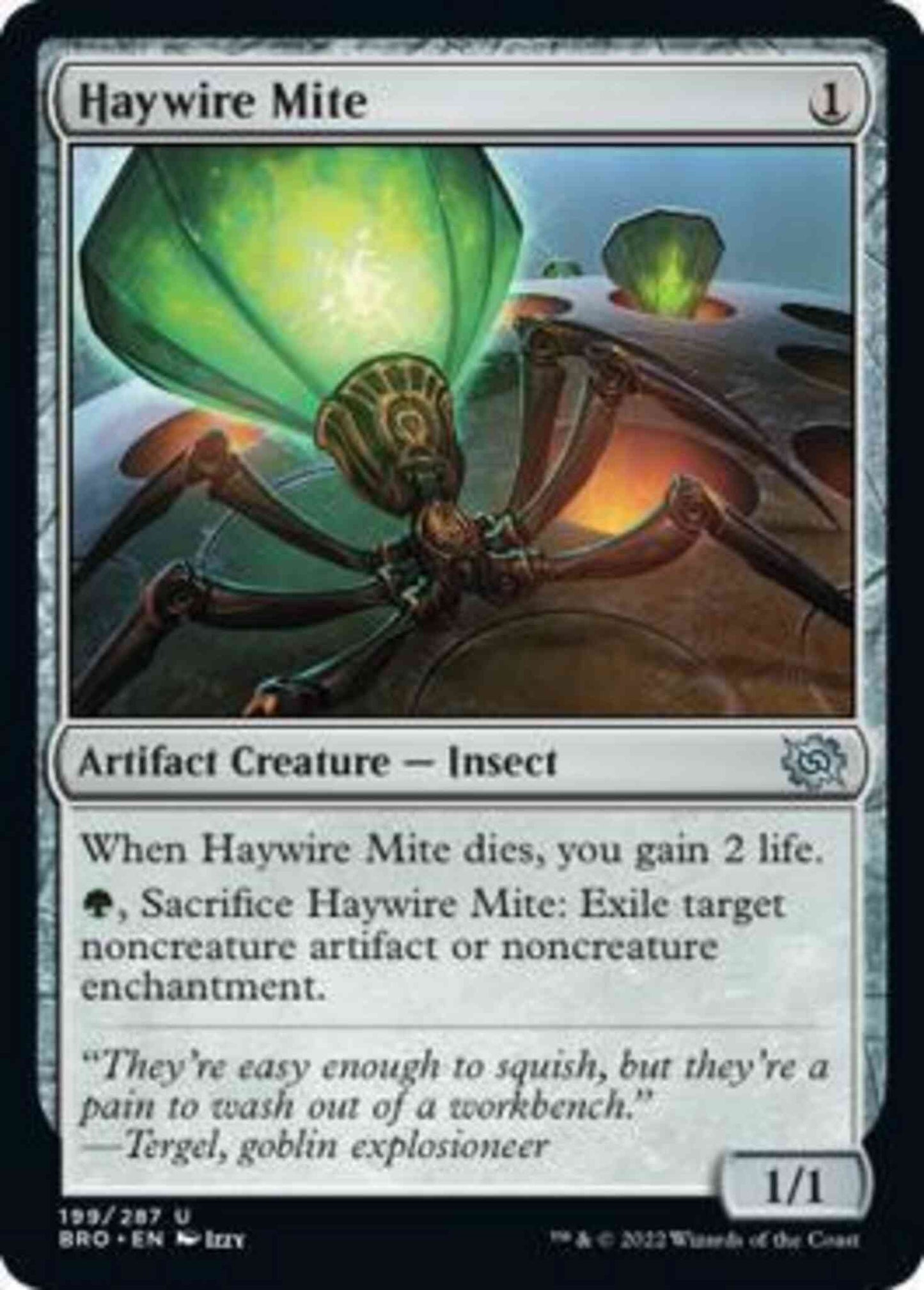 Haywire Mite [199] [The Brothers' War] [Non-Foil]