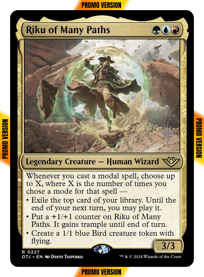 Riku of Many Paths [227p] [Promo Pack] [Outlaws of Thunder Junction: Promos] [Non-Foil]