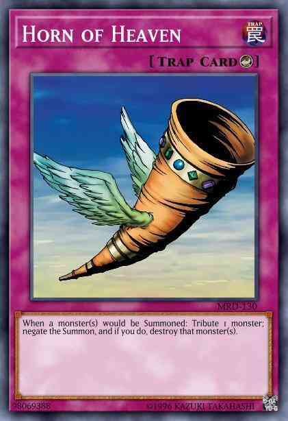 Horn of Heaven - DB2-EN076 - Rare - Unlimited