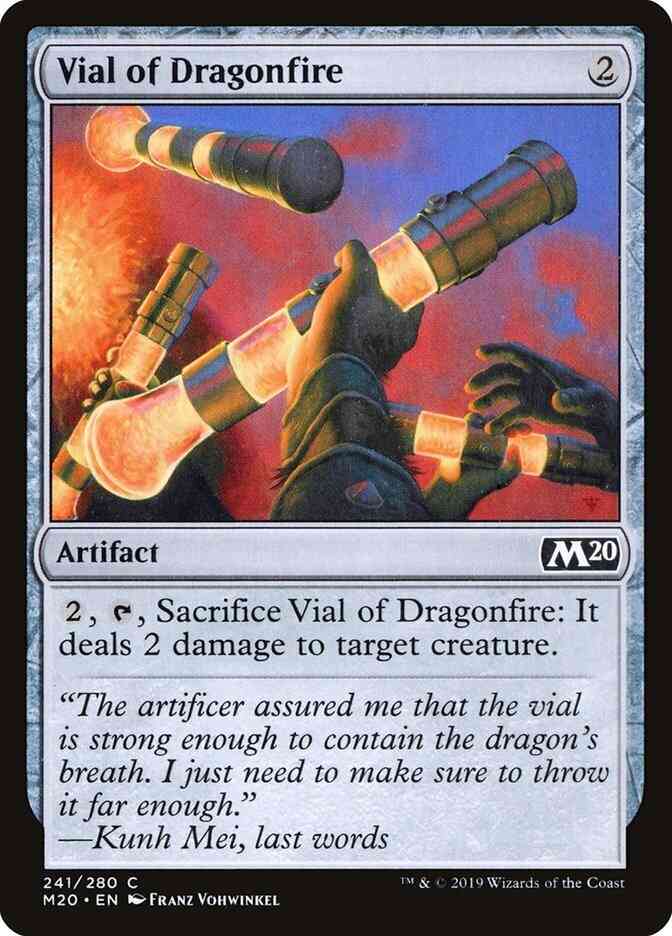 Vial of Dragonfire [241] [Core Set 2020] [Non-Foil]