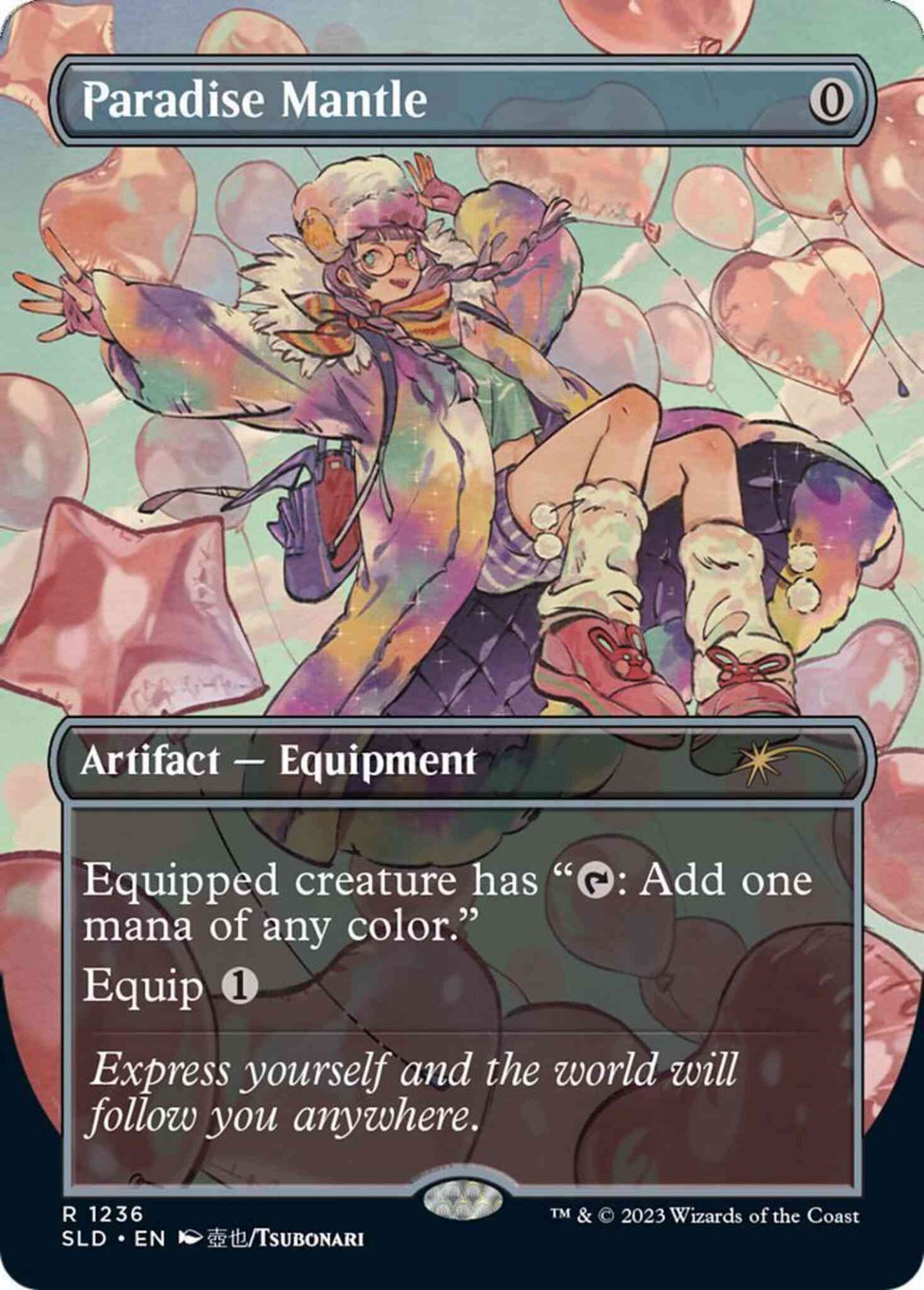 Paradise Mantle [1236] [Borderless] [City Styles] [Secret Lair Drop] [Non-Foil]