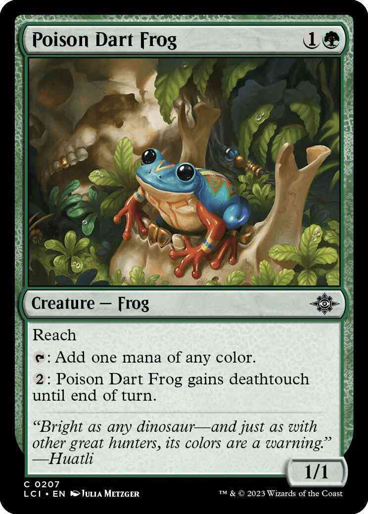 Poison Dart Frog [207] [The Lost Caverns of Ixalan] [Non-Foil]