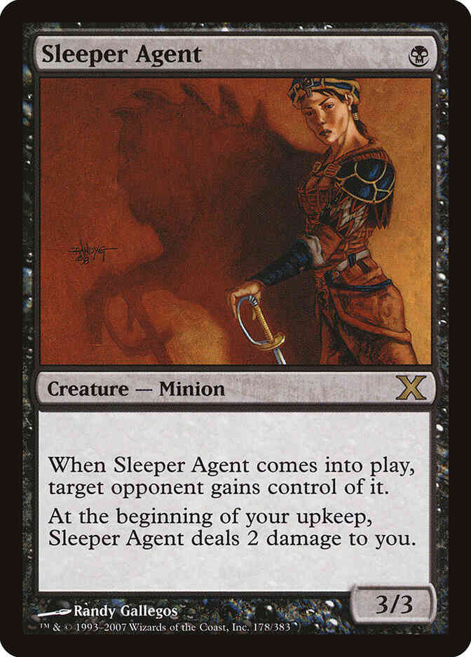 Sleeper Agent [178] [Tenth Edition] [Non-Foil]