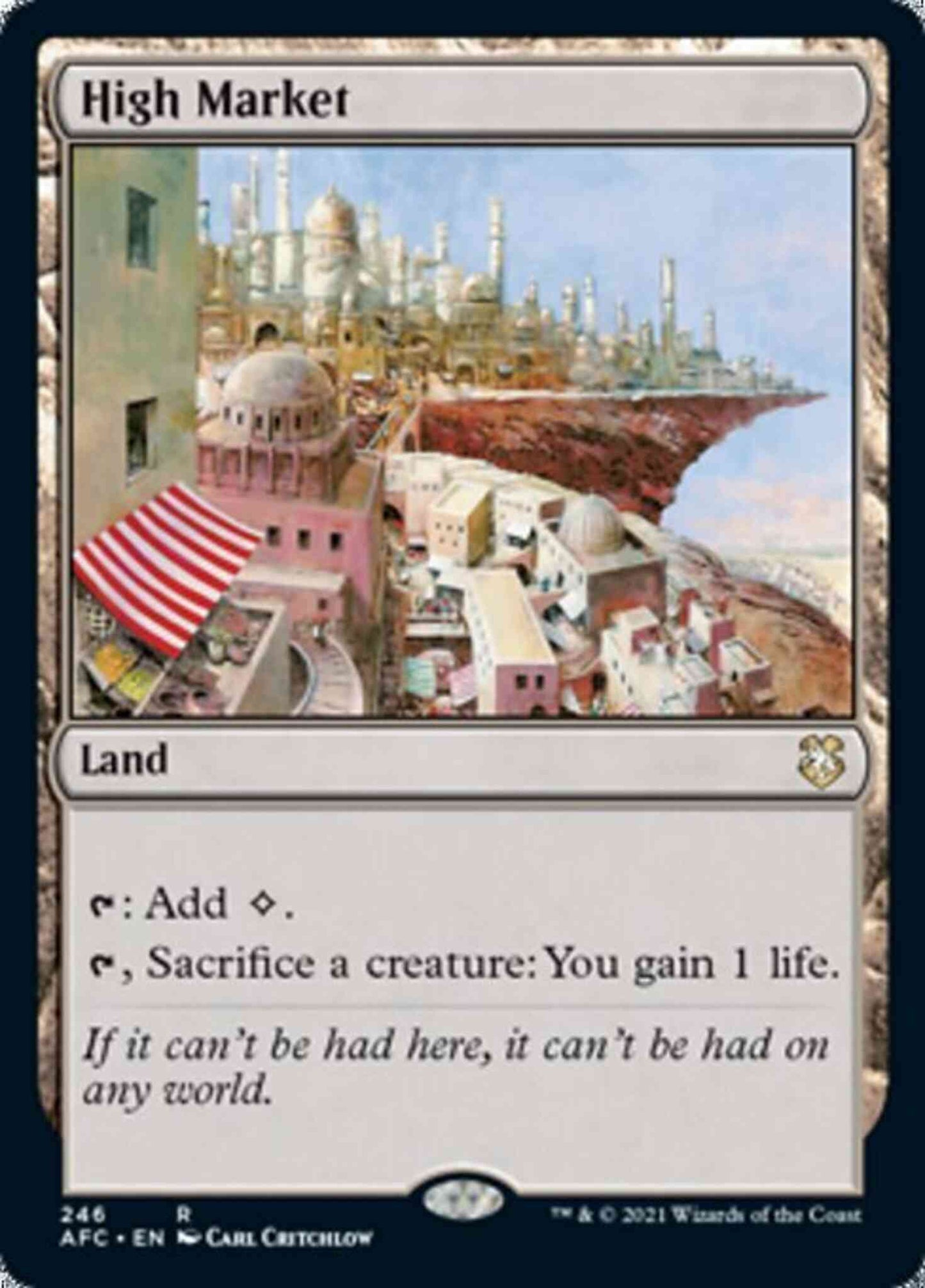 High Market [246] [Adventures in the Forgotten Realms Commander] [Non-Foil]