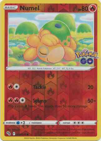 Numel - 013/078 - Common [pgo-013] [Reverse Holo]