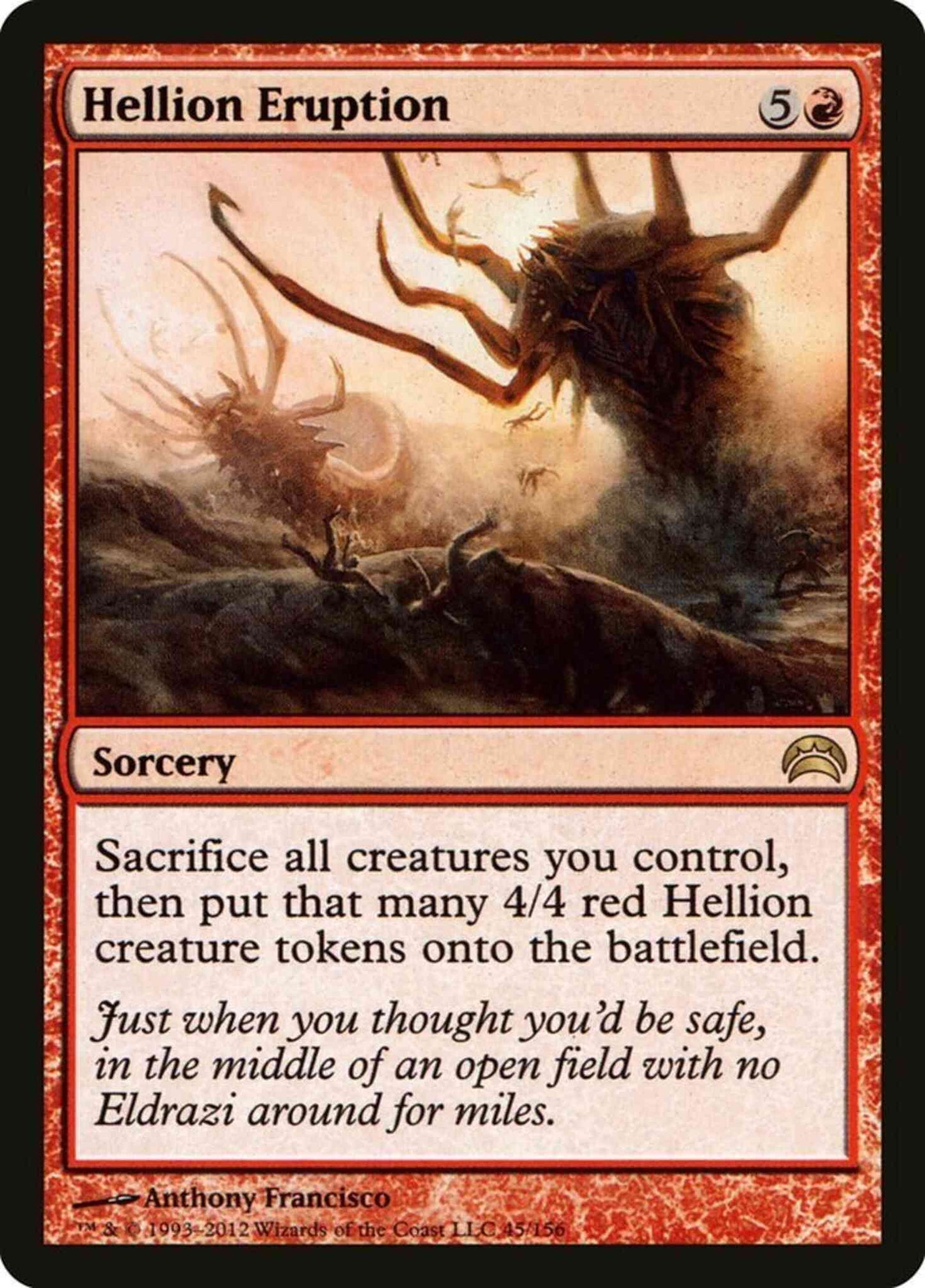 Hellion Eruption [45] [Planechase 2012] [Non-Foil]