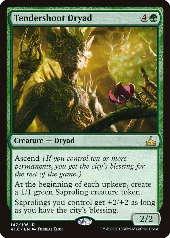 Tendershoot Dryad [147] [Rivals of Ixalan] [Non-Foil]